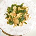 白いぐれーぷ's cooksnap of when they made ほうれん草と卵のバターソテー.