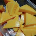 あゆ吉♪'s cooksnap of when they made レンジで簡単☆ミカンういろう☆.