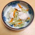 ★ぴよぴよ501★'s cooksnap of when they made 簡単！鶏むねキャベツの白だし煮.