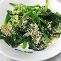 めみたん☆'s cooksnap of when they made ほうれん草～ごま多めの甘口ゴマ和え☆.
