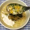 みぃくんのママ's cooksnap of when they made 卵とコーンの中華スープ.