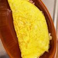 プゥゥ子's cooksnap of when they made 舞茸とベーコンのチーズ入りオムレツ.