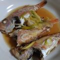 くまちゃん2004's cooksnap of when they made 脂がのって最高　ノドグロ煮付け.