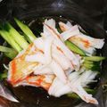 ブランシュkuu's cooksnap of when they made 旬のきゅうりで☆カニカマもずく酢.