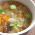 そらてんママ's cooksnap of when they made 押し麦のほっこり生姜スープ.