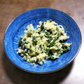 KAKO_KAKO's cooksnap of when they made ほうれん草とちりめんのふんわり卵炒め.