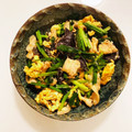 sakuko99's cooksnap of when they made おうち中華♪きくらげのニラ卵炒め.