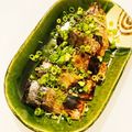 sakuko99's cooksnap of when they made 居酒屋メニュー「炙り〆サバ」風.