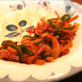 双子の妹こっちゃん's cooksnap of when they made ☆簡単☆豚こまスタミナ炒め.