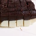 最高ﾋﾟｰﾏｿ's cooksnap of when they made 材料４つ。なめらか生チョコチーズキューブ.