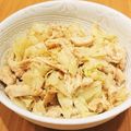 かなりんココりん's cooksnap of when they made ＊キャベツと鶏肉のごま和え＊.