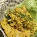 たこあんこ☆'s cooksnap of when they made かぼちゃとロースハムのサラダ.