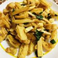 優木星's cooksnap of when they made エリンギと油揚げのかりっと炒め♪.