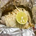 natsuko｡˚✩'s cooksnap of when they made 豚しゃぶ肉ときのこのホイル焼き♪すだちで.