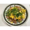 ❁りさこ❁'s cooksnap of when they made 簡単！シンプル！豆苗と卵のベーコン炒め.