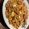 もっぴ…修行中's cooksnap of when they made ☆夏のうま辛☆お手軽簡単☆牛キムチ☆.