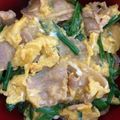 ☆苹凛☆'s cooksnap of when they made ランチに簡単！パパッと豚ニラ玉丼.