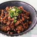 ともみん❤'s cooksnap of when they made 茄子と挽き肉のあんかけ(丼)♪.