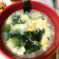 夕飯は６時です's cooksnap of when they made ワカメと卵のスープ.