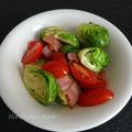 melmarilyn's cooksnap of when they made ベーコンと芽キャベツとミニトマトのソテー.