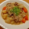 もんしゅしゅ's cooksnap of when they made ヘルシー！ノンオイル！ごま味噌肉じゃが！.