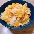 のんべぇヒロ's cooksnap of when they made ケンタッキーのチキンで炊き込みご飯.