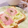クックHG9V8Y☆'s cooksnap of when they made 生ハムトースト.