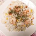 SakuranboX's cooksnap of when they made 切って入れるだけ！簡単えびピラフ.
