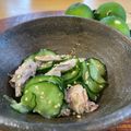 ひとひらの葉っぱ's cooksnap of when they made きゅうりの鯖缶和え.
