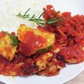智恵ちゃんのつく恋慕's cooksnap of when they made 豚肉のソテー　ローズマリートマトソース.