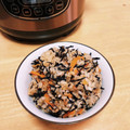 M3300's cooksnap of when they made 芽ひじきとツナ缶の炊き込みご飯【電気】.