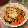 cheesedog's cooksnap of when they made 鱈とひじきの炊き込みご飯.