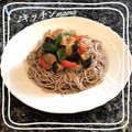 ♪キッチンmama's cooksnap of when they made 時短！手間なし！夏野菜のぶっかけそば.