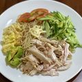 Nilmini's cooksnap of when they made 家にあるパスタ麺で冷やし中華.