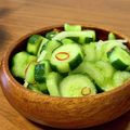 まなポコ's cooksnap of when they made 昆布茶で　胡瓜とセロリの浅漬け.