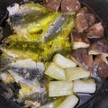 fronfiely's cooksnap of when they made 鰯のアヒージョ.