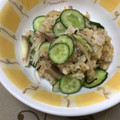 明日の風☆'s cooksnap of when they made 簡単☆みょうがと胡瓜と塩昆布の混ぜご飯.