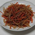 ぴぴっこ７'s cooksnap of when they made きんぴらごぼう☆つきこんにゃく入り☆.