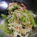ちちょーん's cooksnap of when they made 簡単！もやしと小松菜のカニカマナムル.