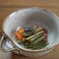 亀と空's cooksnap of when they made 梅いんげん.