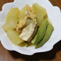 ramieru's cooksnap of when they made 冬瓜とおくらと油揚げの煮物.