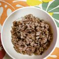 くネコまろす's cooksnap of when they made 圧力鍋で黒米玄米.