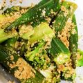みんく0001's cooksnap of when they made 簡単レンチンブロッコリーとオクラのお浸し.