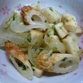 ゆきらっくま's cooksnap of when they made めんつゆde青海苔風味☆はんぺん炒め.