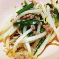 うーれい's cooksnap of when they made もやしのニンニク炒め.