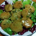55才のおじさん's cooksnap of when they made 焼き鳥屋さんの塩だれペッパー鶏つくね.