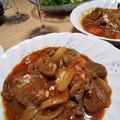 りなりよ's cooksnap of when they made 牛赤身すじ肉の赤ワイントマト煮込み.