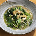 daikanon's cooksnap of when they made 小松菜・えのき・おあげの煮浸し.