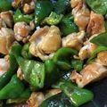 あすか0911's cooksnap of when they made やわらか鶏肉とピーマンの炒め物.