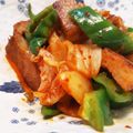 τомоко's cooksnap of when they made キムチとさつま揚げのスタミナ炒め.
